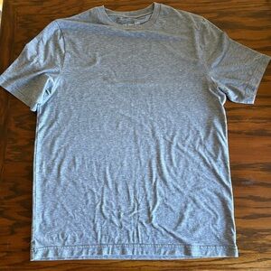 Outdoor Voices Cloudknit Short Sleeve Shirt Blue Heather Running Workout Men S